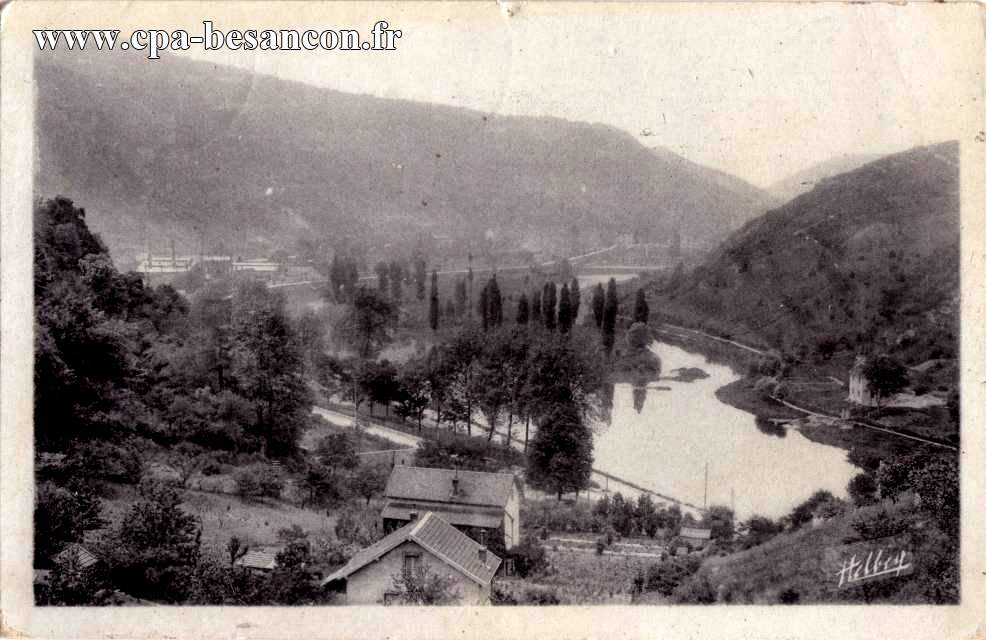 48. BESANÇON - Ile Malpas et Vallée du Doubs à Casamène